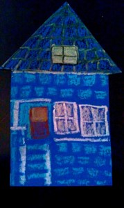 Our little blue house. 