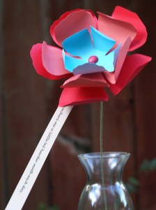 DIY Paper Flowers - Teacher Appreciation Day