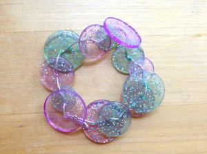 Finished Button Bracelet