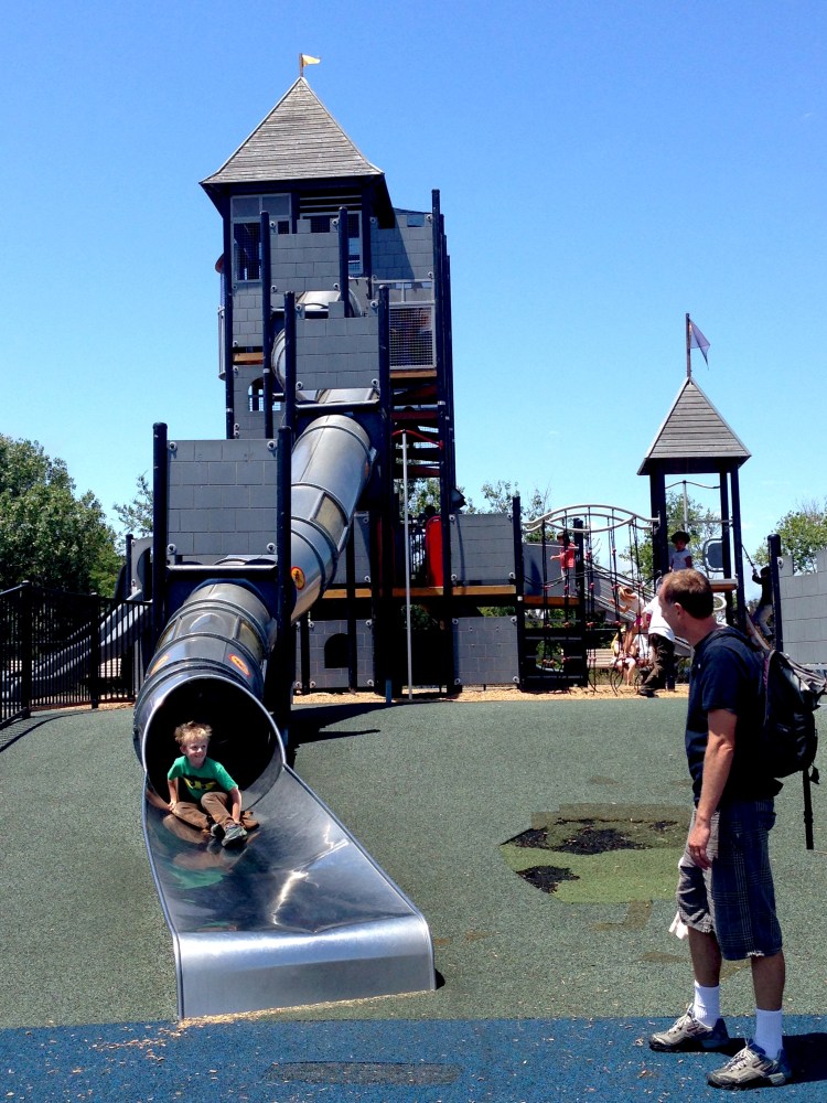 Tip: sit on sweatshirt for speed.