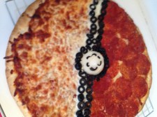 A little overcooked, cheese got too brown.