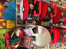 Pokeball non-party party favors.