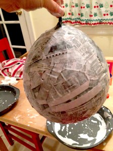 Paper Mache Turkey Body