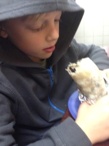 Hoodie and Burrito... Just like his Dad in college. 
